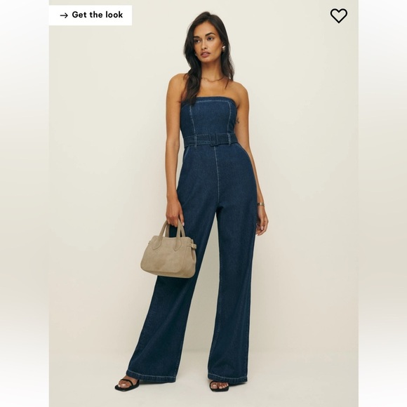 Reformation Eva Denim Jumpsuit - Picture 4 of 5
